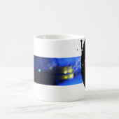 Cモノグラムタイポグラフィカッコいいおもしろいマグ コーヒーマグカップ (中央)