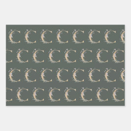 Cモノグラムフローラ ラッピングペーパーシート