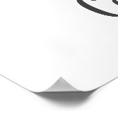 Cレターモノグラムグリーナリー子供部屋名壁プリント ポスター (角)