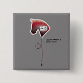 C型肝炎 缶バッジ (正面)