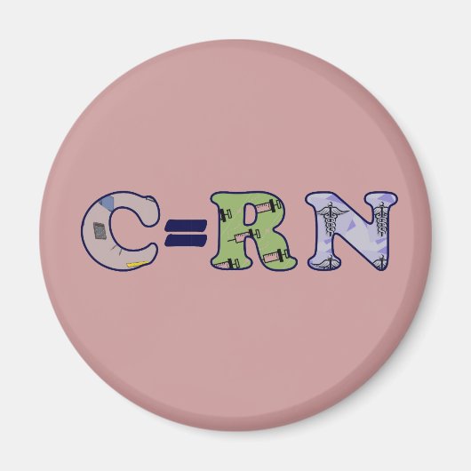 C学生ナース磁石 マグネット (正面)