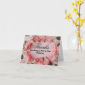 C感謝していさんに感謝の意結婚味を表す カード (黄色い花)