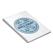 C規則の後を除いてEの前におもしろい ノートブック (右側)