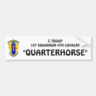 C軍隊のバンパーステッカー バンパーステッカー