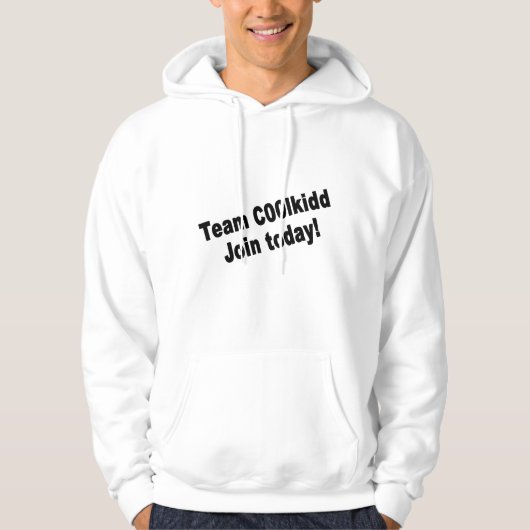 C00lkiddチーム 今日から参加しよう CoolKidd C00lkid CoolKid パーカ (正面)