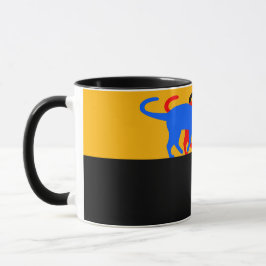 C01 - Tasse mit 3 farbigen Katzen マグカップ