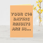 c14おもしろいデートすることハッピーバースデー カード (黄色い花)