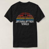C141スターリフター数々のカラーヴィンテージサンセットエアリフト Tシャツ (デザイン正面)