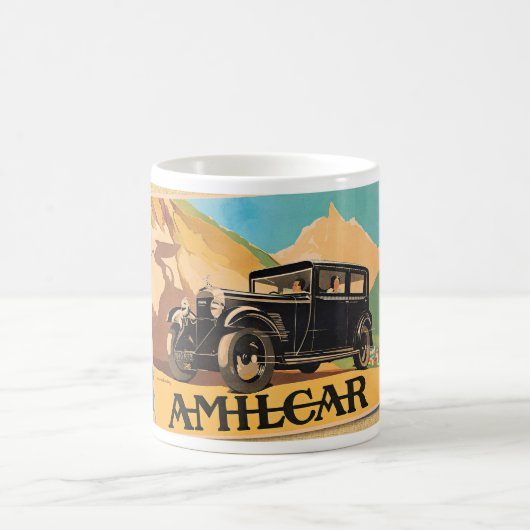 c1925 AMILCAR POSTER  コーヒーマグカップ (中央)