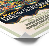 c1930s TRAVEL POSTER GERMANY TO RUSSIA  ポスター (角)