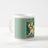 c1950 AUSTRIA / BAD GASTEIN TRAVEL POSTER MCM  コーヒーマグカップ (正面左)