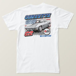 C2コルベット – 両面男子Tシャツ Tシャツ