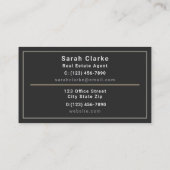 C21カラー抽象芸術名刺 名刺 (裏面)