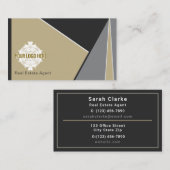 C21カラー抽象芸術名刺 名刺 (正面/裏面)