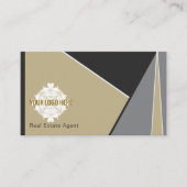 C21カラー抽象芸術名刺 名刺 (正面)