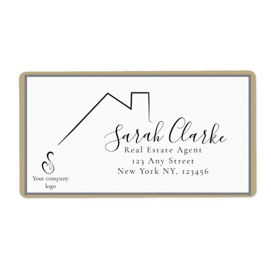 C21ブラックルーフトップ ラベル (正面)