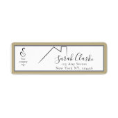 C21ブラックルーフトップ ラベル (正面)