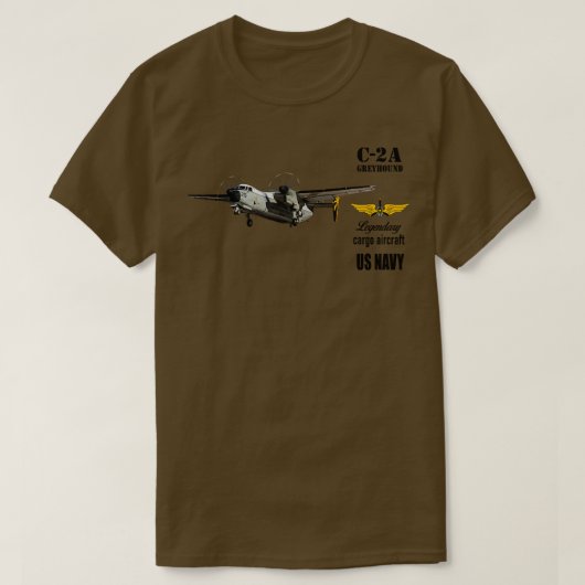 C2Aグレイハウンド Tシャツ (デザイン正面)