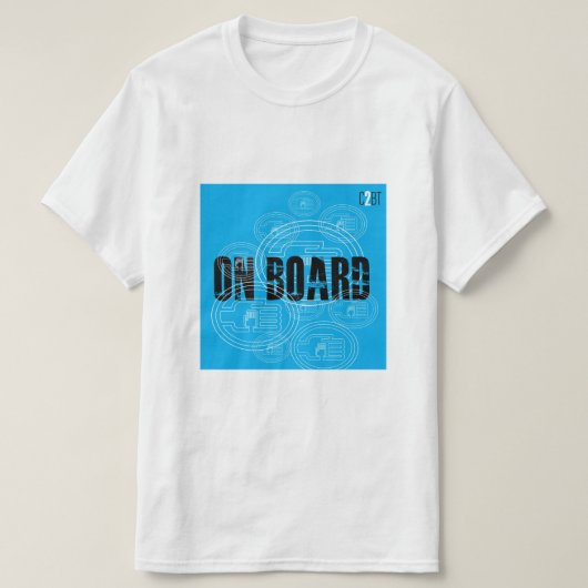 C2B:オンボードBLU1基本Tシャツ Tシャツ (デザイン正面)