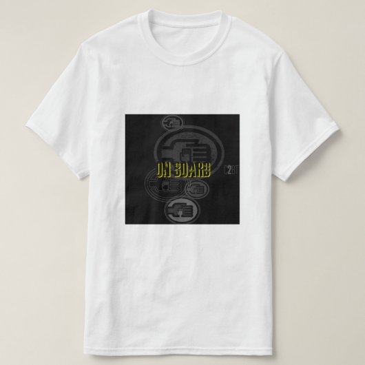 C2B: ON BOARD BLK基本Tシャツ Tシャツ (デザイン正面)