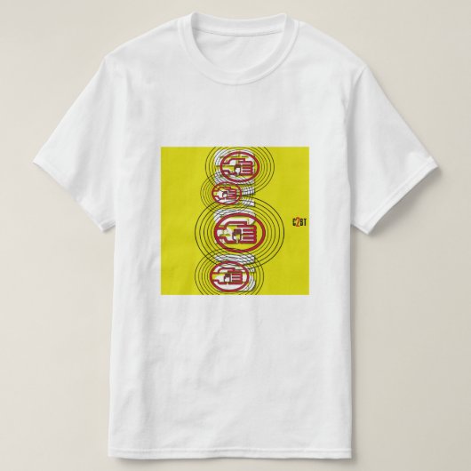 C2B: ON BOARD YEL基本Tシャツ Tシャツ (デザイン正面)