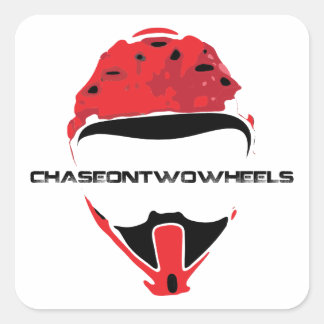 C2Wロゴ[黒い文字] スクエアシール