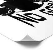 C386 No Pain No Gain Gym Workout Fitness Motivatio ポスター (角)