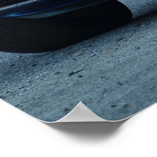 C3 Corvette convertible ポスター (角)