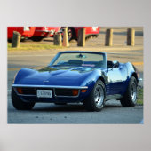 C3 Corvette convertible ポスター (正面)