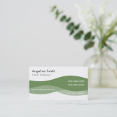 C3G - Plantilla Tarjeta de visita personalizada 名刺 (スタンド正面)