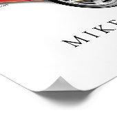 C4コルベット  プリント, バリューポスター用紙（マット） ポスター (角)