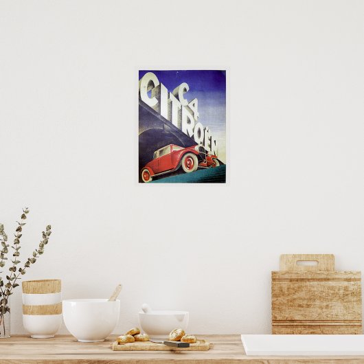 C4シトロエン ポスター (キッチン)