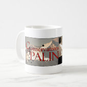 C4Pのウェブサイトヘッダーの大きいマグ コーヒーマグカップ (正面左)