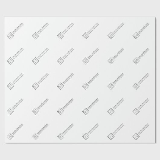 C4SSからの幸せな休日 ラッピングペーパー (フラット)