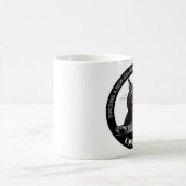 C4SSの統治のレーザー猫 コーヒーマグカップ (中央)