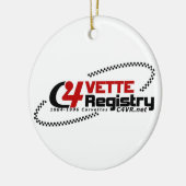 C4VRのオーナメント セラミックオーナメント (左)