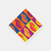 C5コルベット兌換マッスルカーポップ・アートのアート スタンダードカクテルナプキン (角)