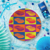 C5コルベット変換可能な筋肉車のポップアート ペーパープレート (パーティー)