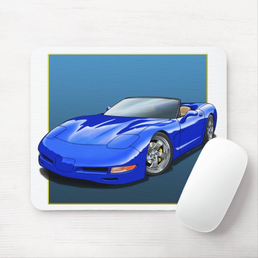 C5_Blue_conv_Vette.tif マウスパッド (マウス)