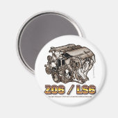 C5 Z06 LS6 マグネット (正面/裏面)