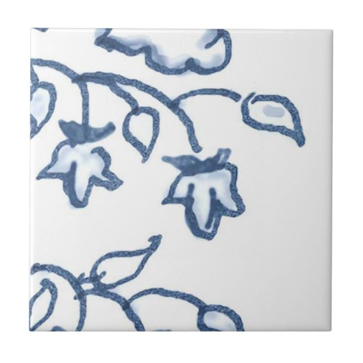 C6 -デルフトのバスケットの壁のタイル- C6 タイル (正面)