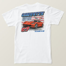 C7コルベット – 両面男子Tシャツ Tシャツ