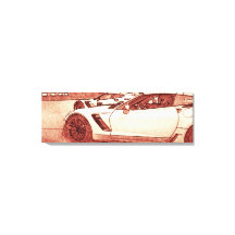 C7RコルベットZ06 2016スケッチ(暖赤)