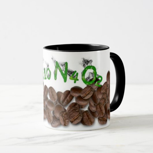 C8H10N4O2 マグカップ (正面右)