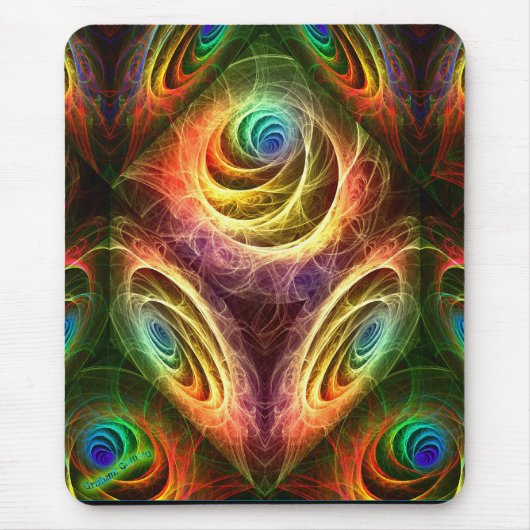 C9H17NO2注入 マウスパッド (正面)