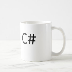 C#の開発者のコーヒー・マグ コーヒーマグカップ