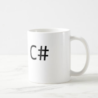 C#の開発者のコーヒー・マグ コーヒーマグカップ