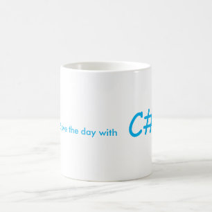 C#の開発者のマグ コーヒーマグカップ