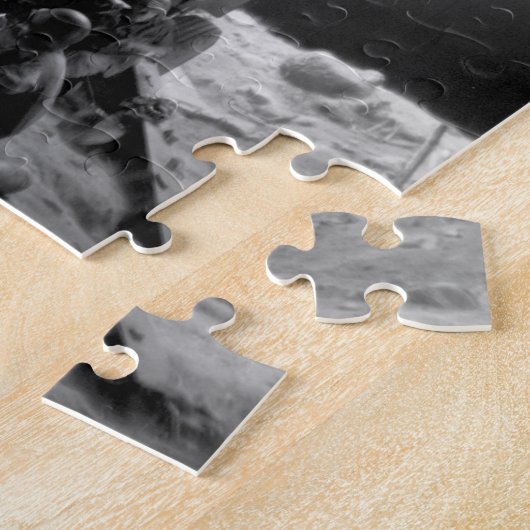 "C"のBtry_Warイメージの退役軍人のミサイル発射機の人 ジグソーパズル (側面)