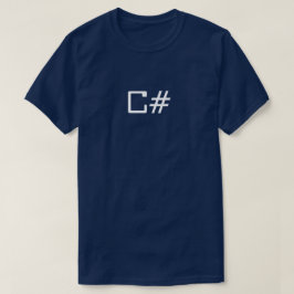 C#はTシャツのITプログラミングシャツ Tシャツ